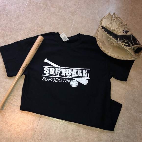 softball graphic tees